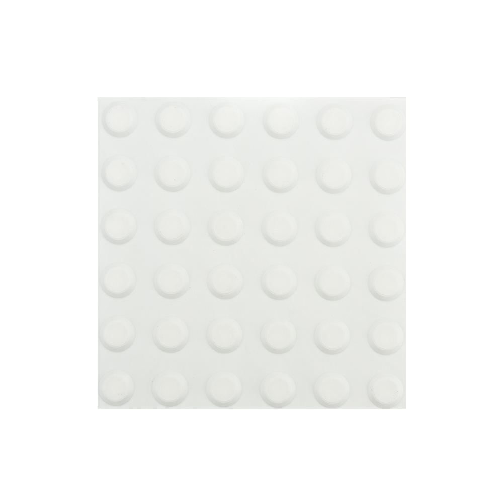 Poliuretano Plástico PU PVC Advertencia Tapetes de azulejos táctiles Placa antideslizante de 300✖300 mm RY-BP501